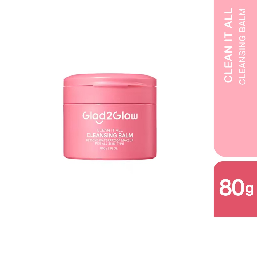 Glad2glow Clean It All Cleansing Balm 80g