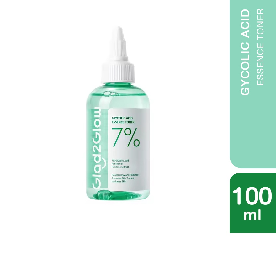 Glad2glow 7% Glycolic Acid Toner 100ml
