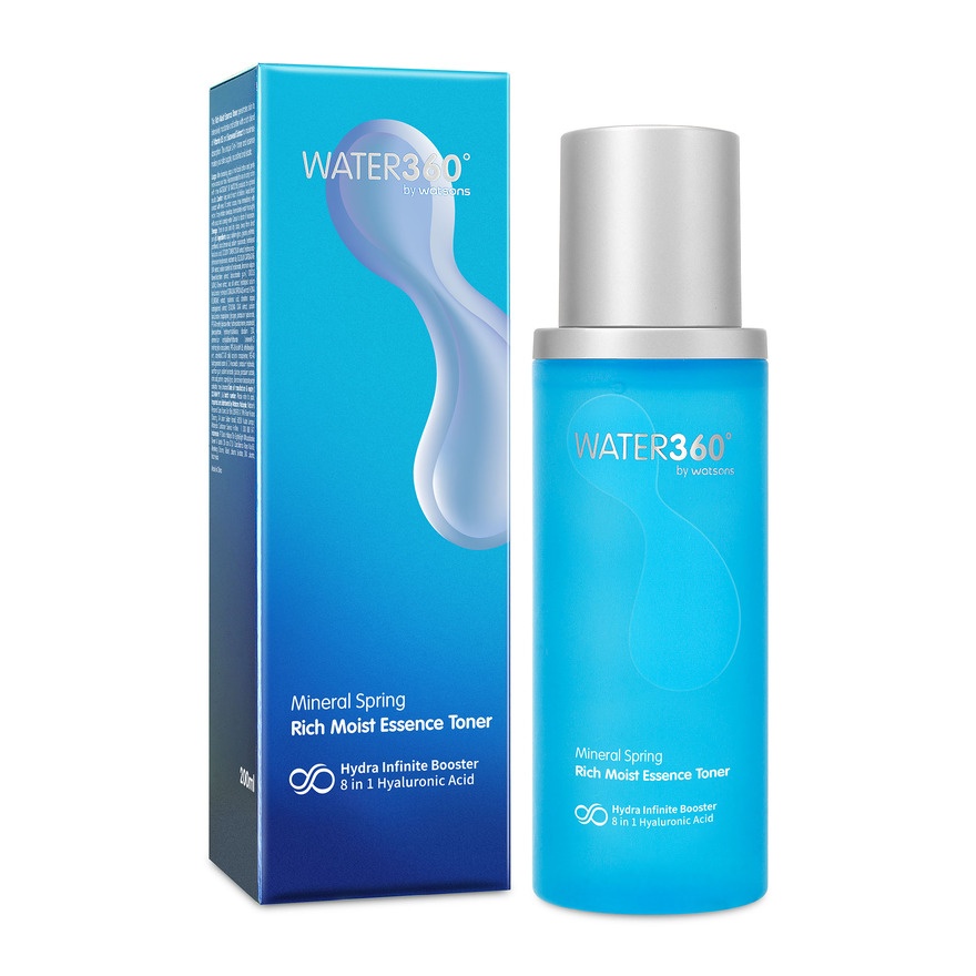 Water360 by Watsons Mineral Spring Rich Moist Essence Toner 200ml