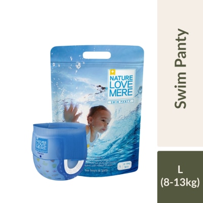 NATURE LOVE MERE - NATURE LOVE MERE Swim Panty Diaper L size (8-13kg)