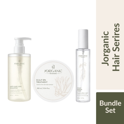 JORGANIC JORGANIC Renewelle Bundle Set (Shampoo + Treatment + Tonic) image