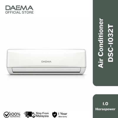 DAEWOO - DAEMA 1.0HP Wall Mounted Air Conditioner DSC-1032T