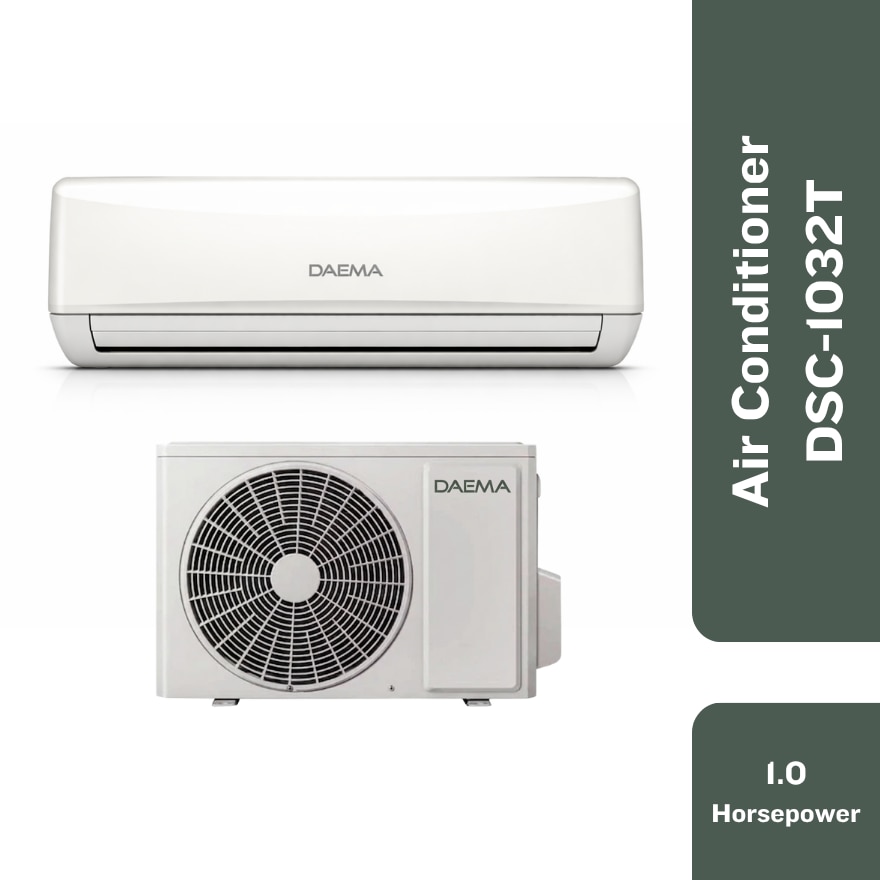 DAEMA 1.0HP Wall Mounted Air Conditioner DSC-1032T
