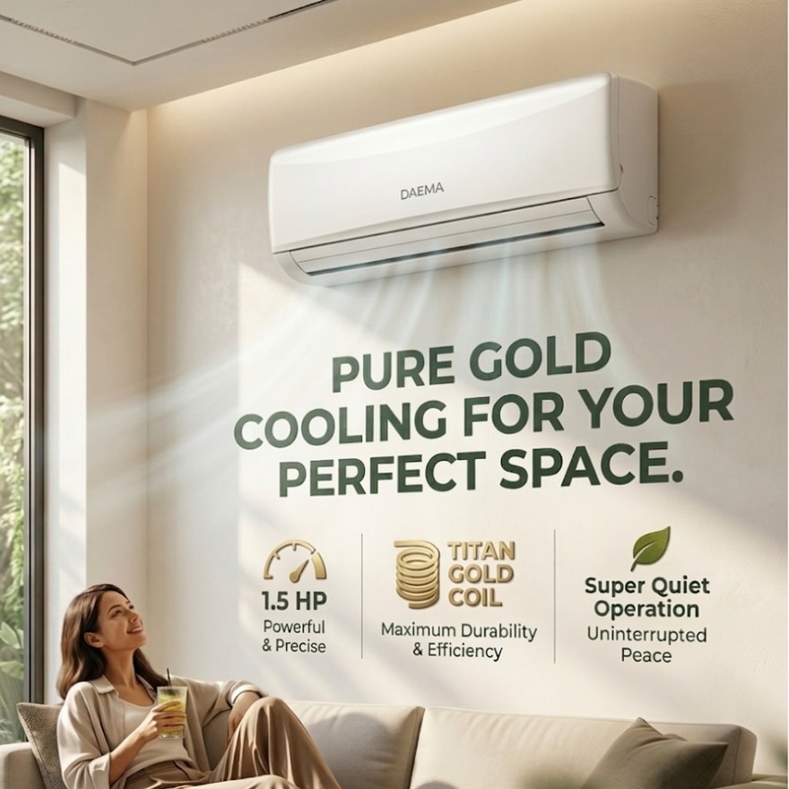 DAEMA 1.5HP Wall Mounted Air Conditioner DSC-1532T