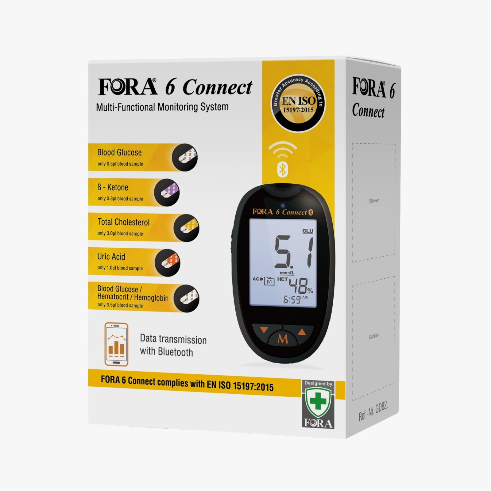 Multi-Functional Monitoring Meter Pack 6 Connect 6-in-1