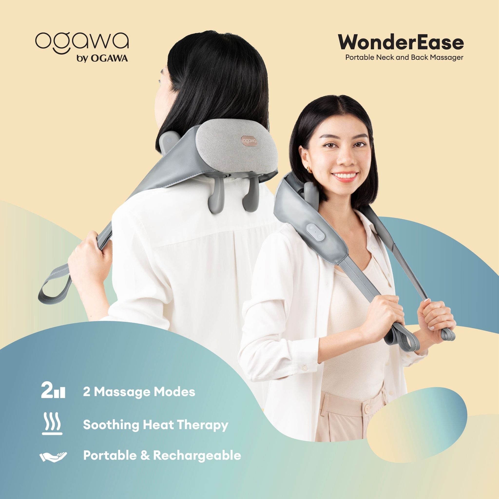 Ogawa by Ogawa WonderEase Portable Neck & Back Massager