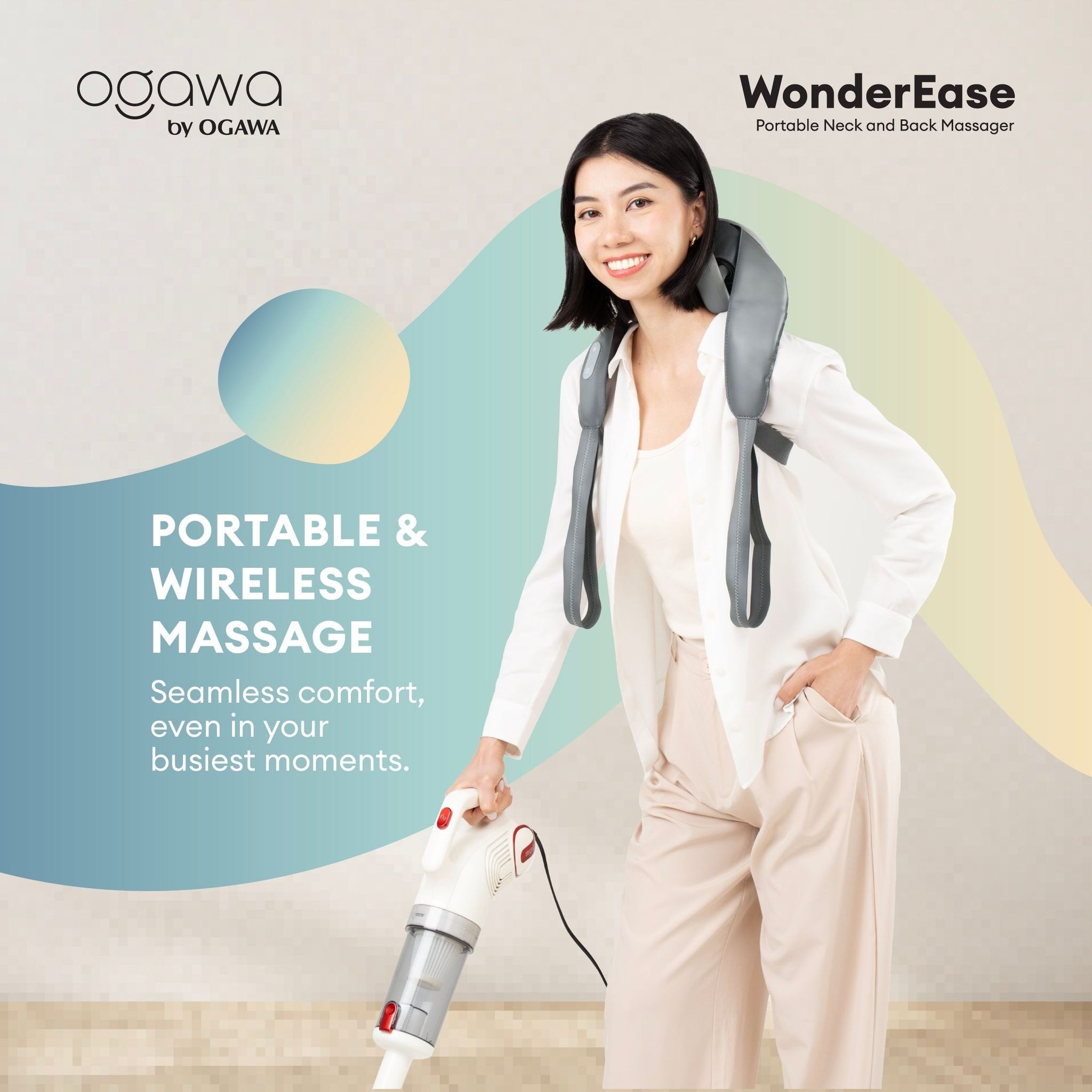 Ogawa by Ogawa WonderEase Portable Neck & Back Massager