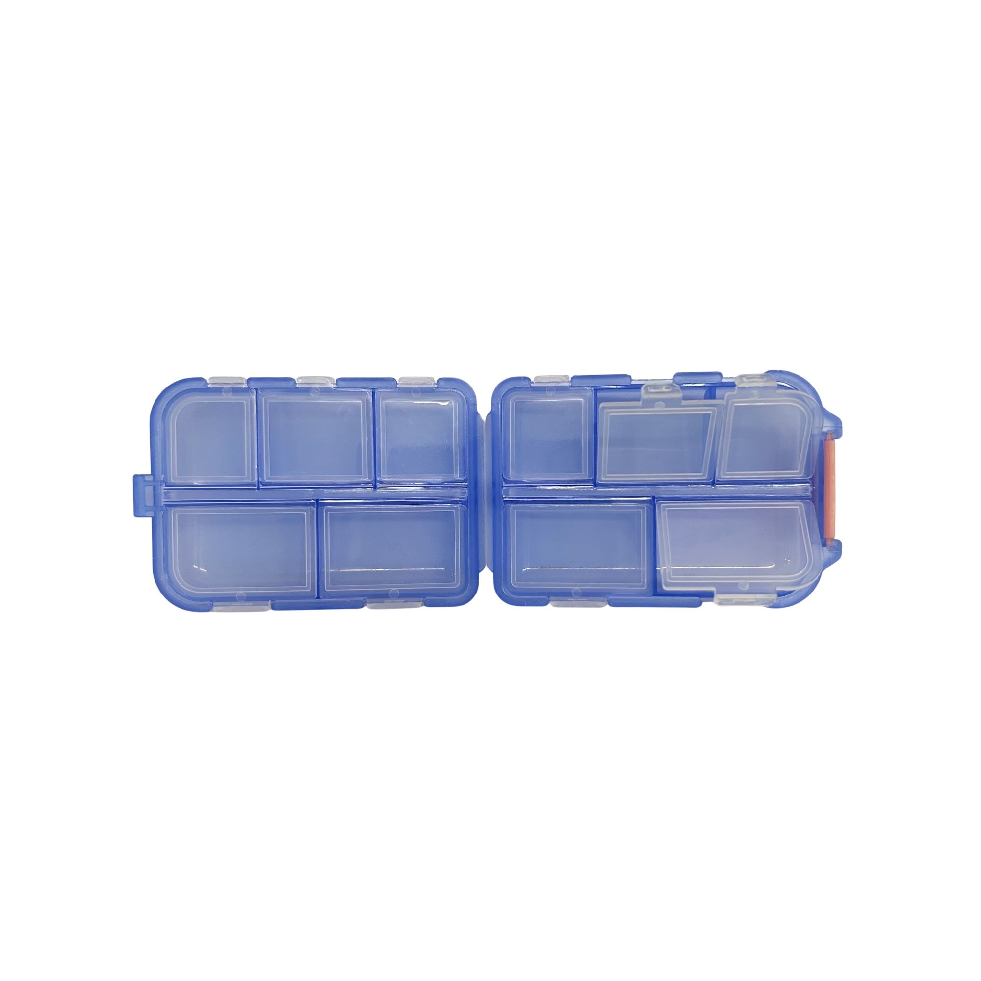 TR-0287 DOUBLE-SIDE PORTABLE PILL BOX ORGANIZER POCKET SIZE 9CM