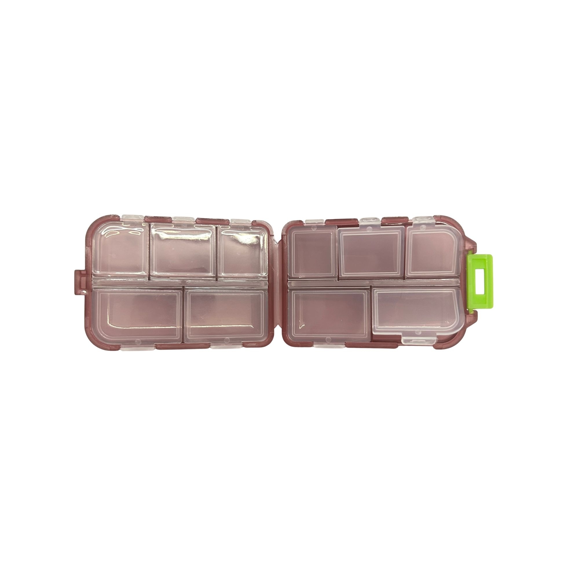 TR-0287 DOUBLE-SIDE PORTABLE PILL BOX ORGANIZER POCKET SIZE 9CM