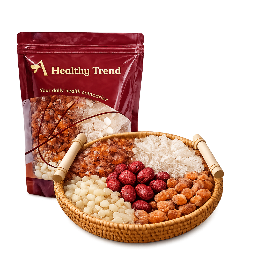 Peach Gum Snow Bird Nest Red Date Longan Dessert Pack （110g)