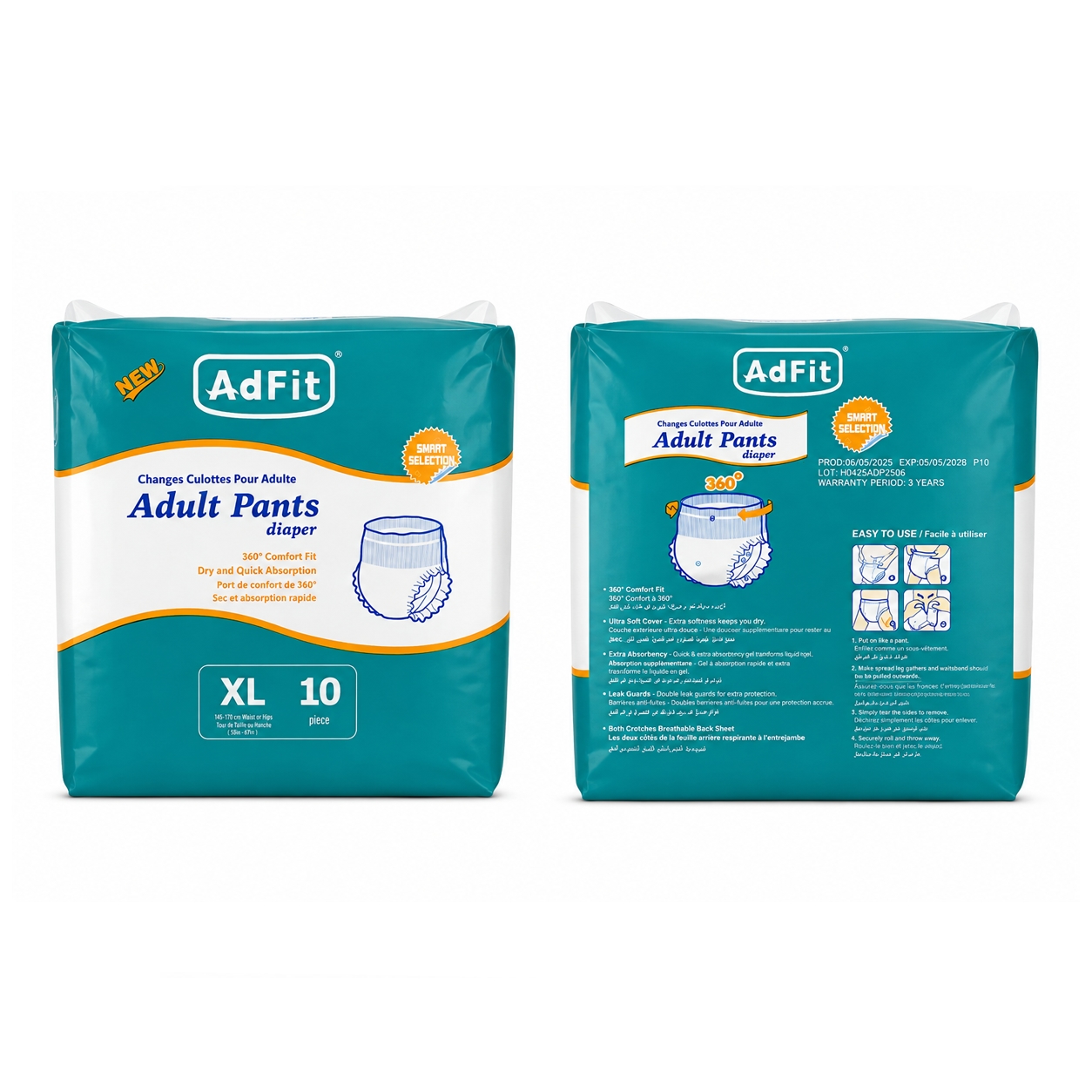 Adfit Adult Pants - L size ( 105cm - 150cm ) image
