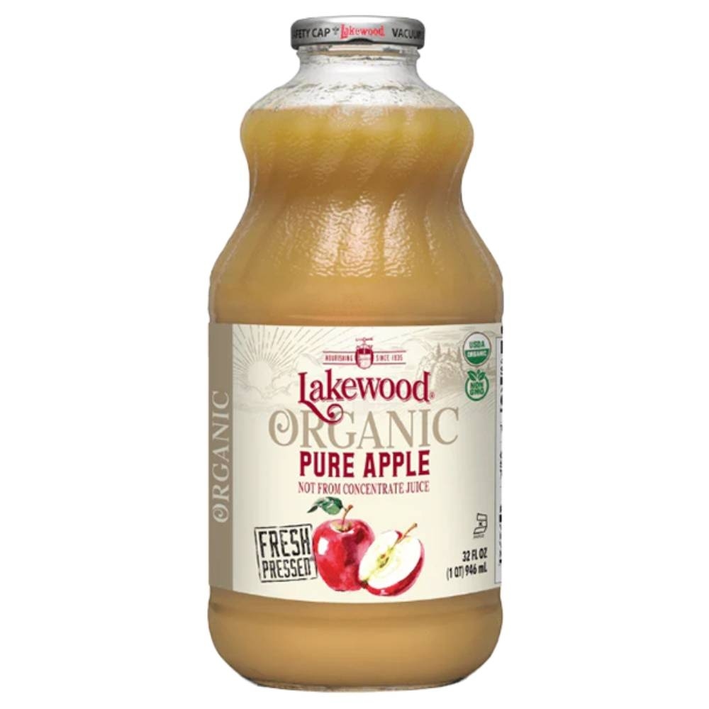Lakewood Organic Pure Apple Juice (946ml)
