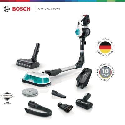 BOSCH - Bosch Unlimited 7 Rechargeable 2 in 1 Vacuum and Mop  ProHygienic Aqua White - BCS71HYG3