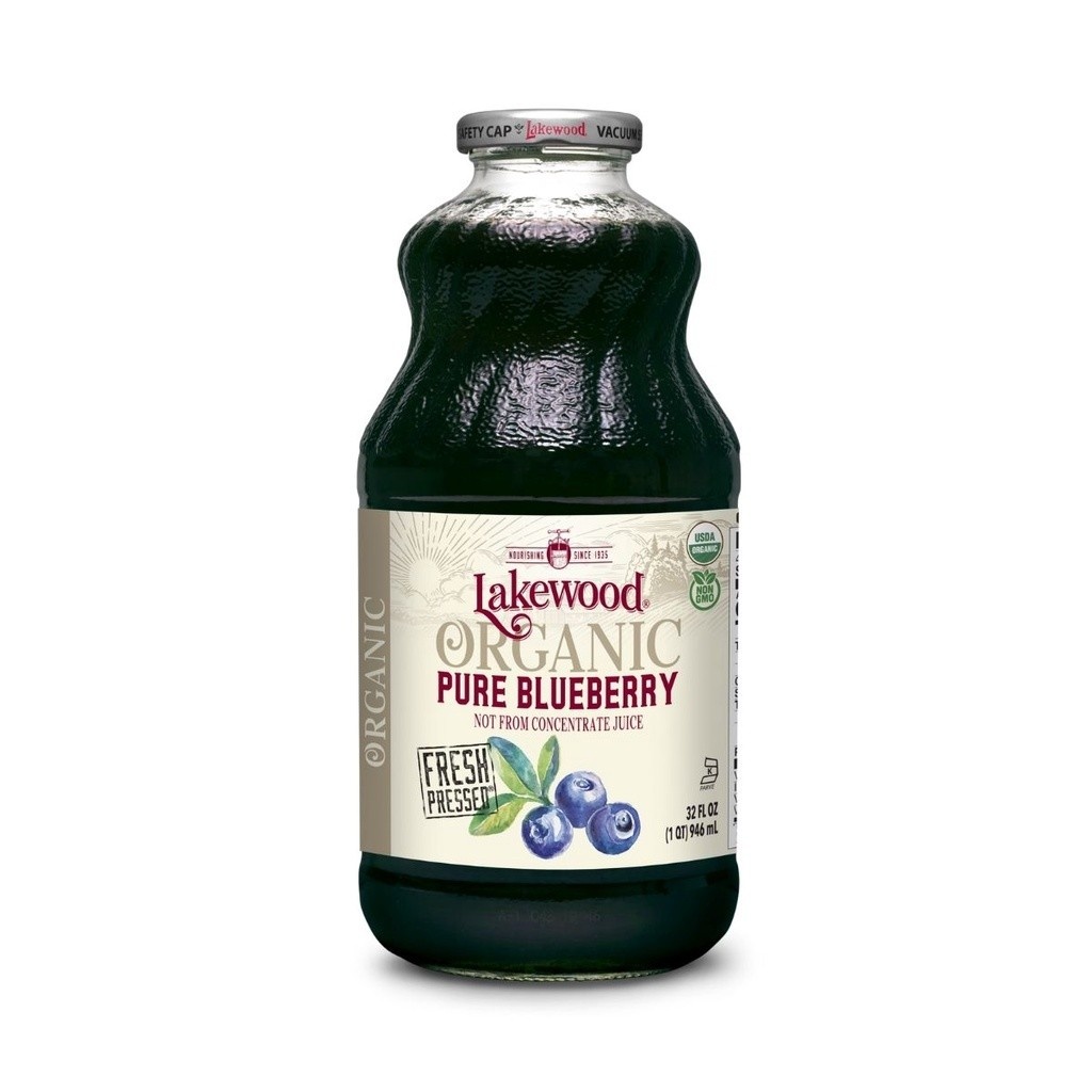 Lakewood Organic Pure Blueberry Juice (946ml)