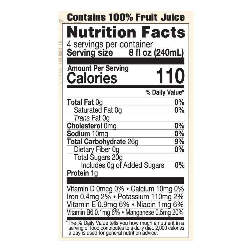 Lakewood Organic Pure Blueberry Juice (946ml)
