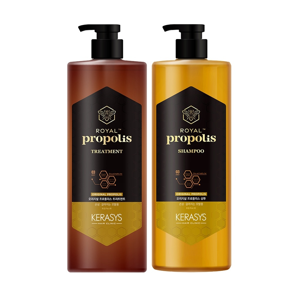 Kerasys Royal Propolis Repair Shampoo & Treatment (2 x 1L)