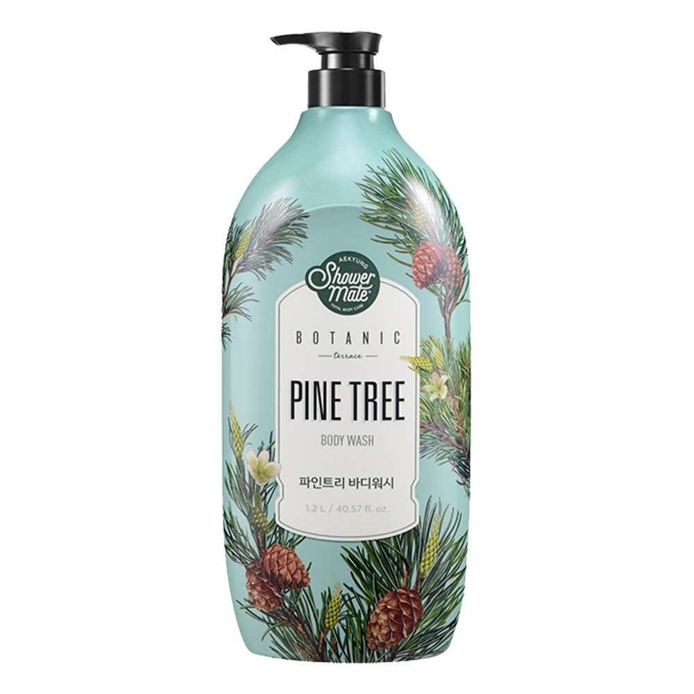 Kerasys Showermate Botanic Body Wash - Pine Tree (1200ml)