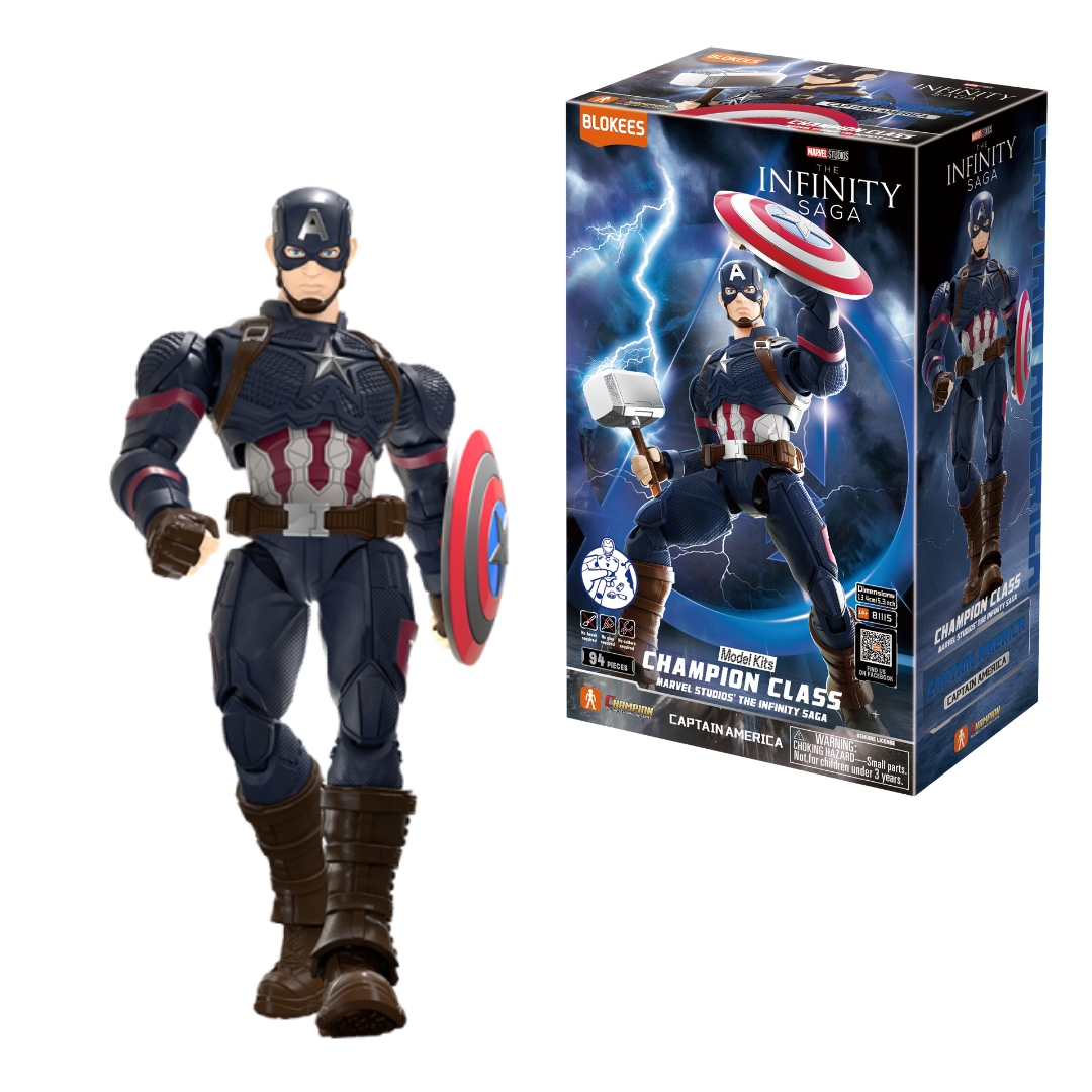BLOKEES MVL (MODEL KIT) CC 03 CAPTAIN AMERICA (81115) image