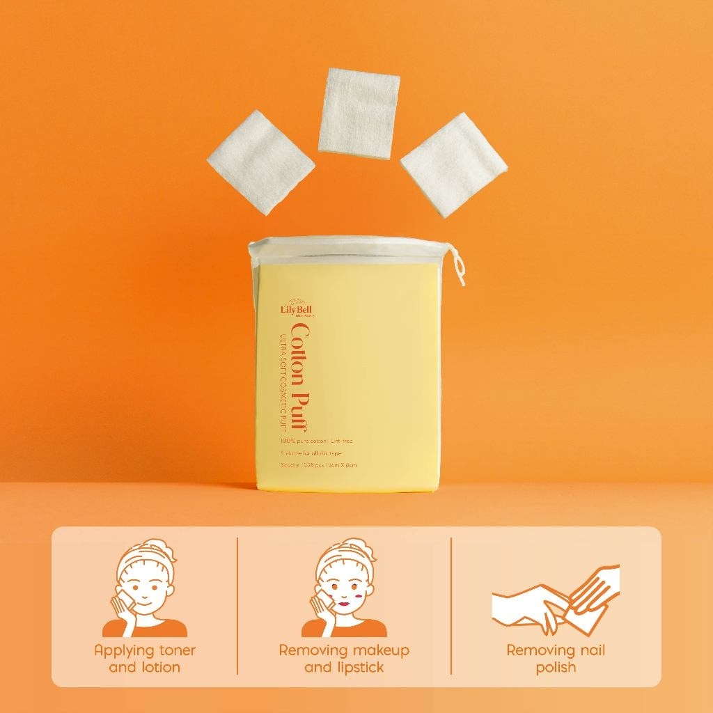 LilyBell Cotton Puff 228 pcs