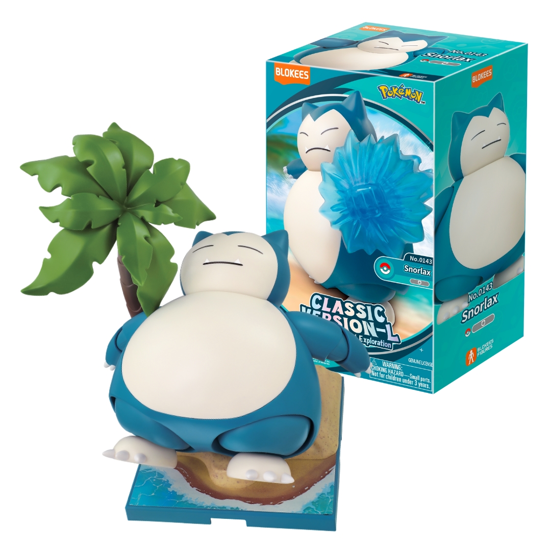 BLOKEES POKEMON (MDL KT) CS L SNORLAX (74106) image