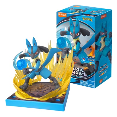 BLOKEES BLOKEES POKEMON (MODEL KIT) CS L LUCARIO (74107) image