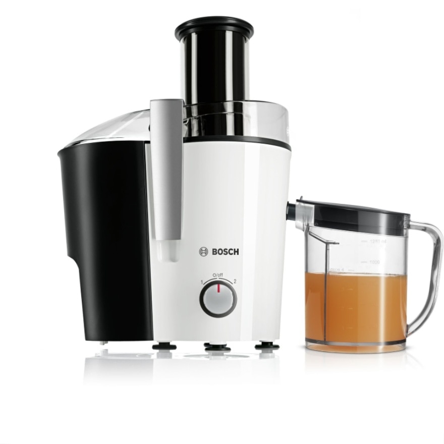 Bosch VitaJuice 2, 700W Centrifugal Juicer, White/Anthracite - MES25A0