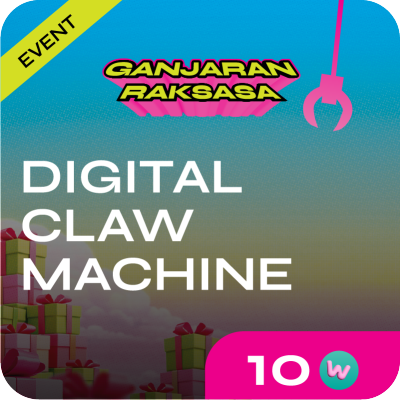 W REWARDS - RM0 Ganjaran Raksasa Digital Claw Machine at Lot 10