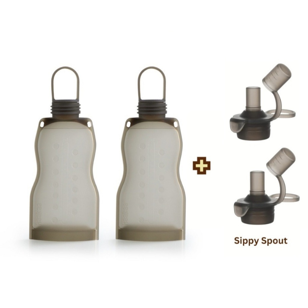 Haakaa Silicone Breast Milk Storage Bag - Double Set (2pcs)