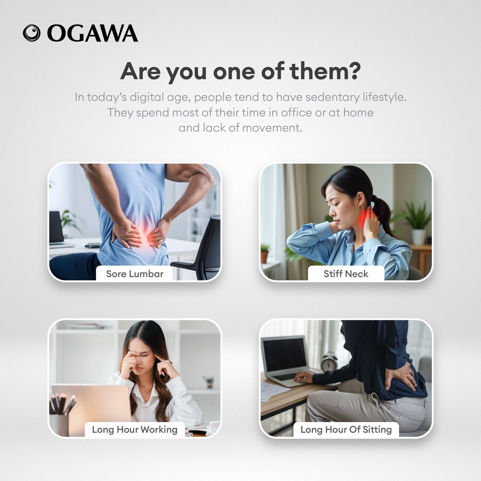 OGAWA Estilo Prime Plus Mobile Seat Massager (Blue)