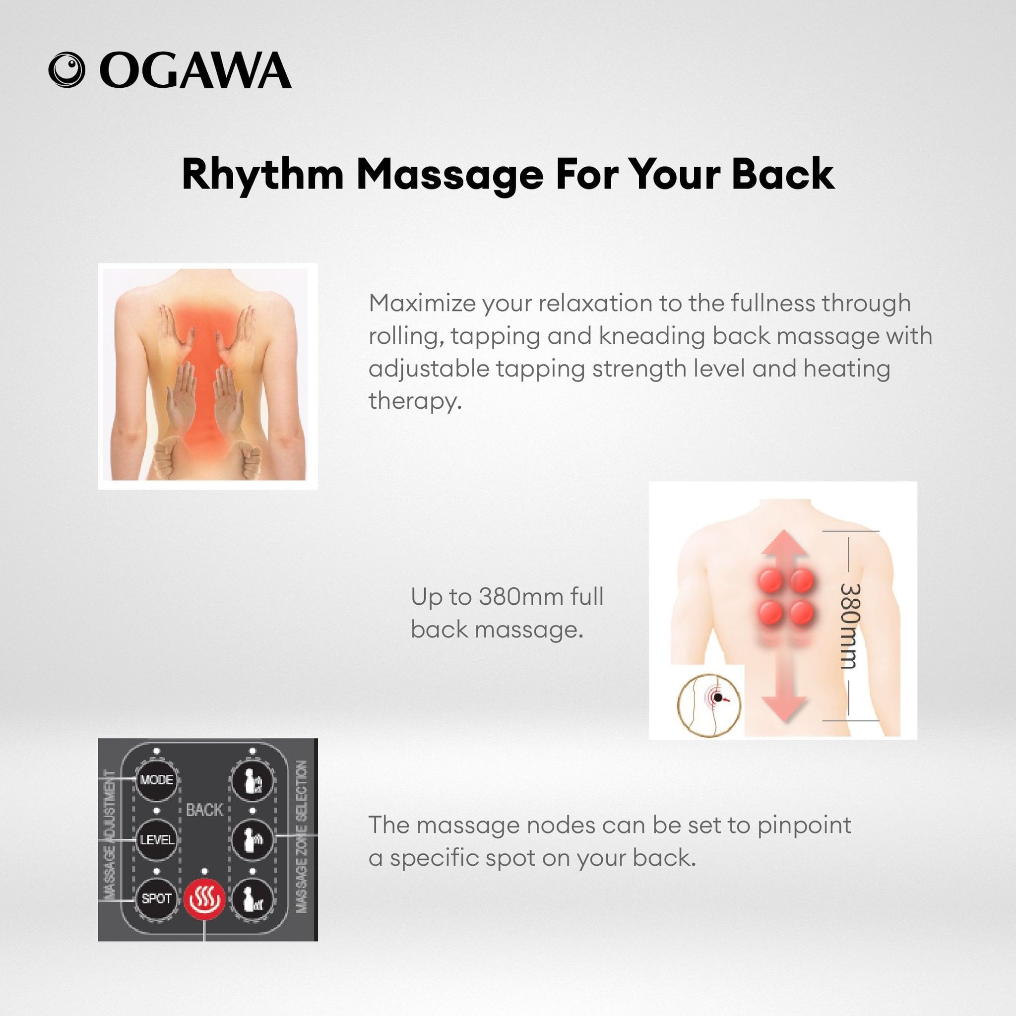 OGAWA Estilo Prime Plus Mobile Seat Massager (Blue)