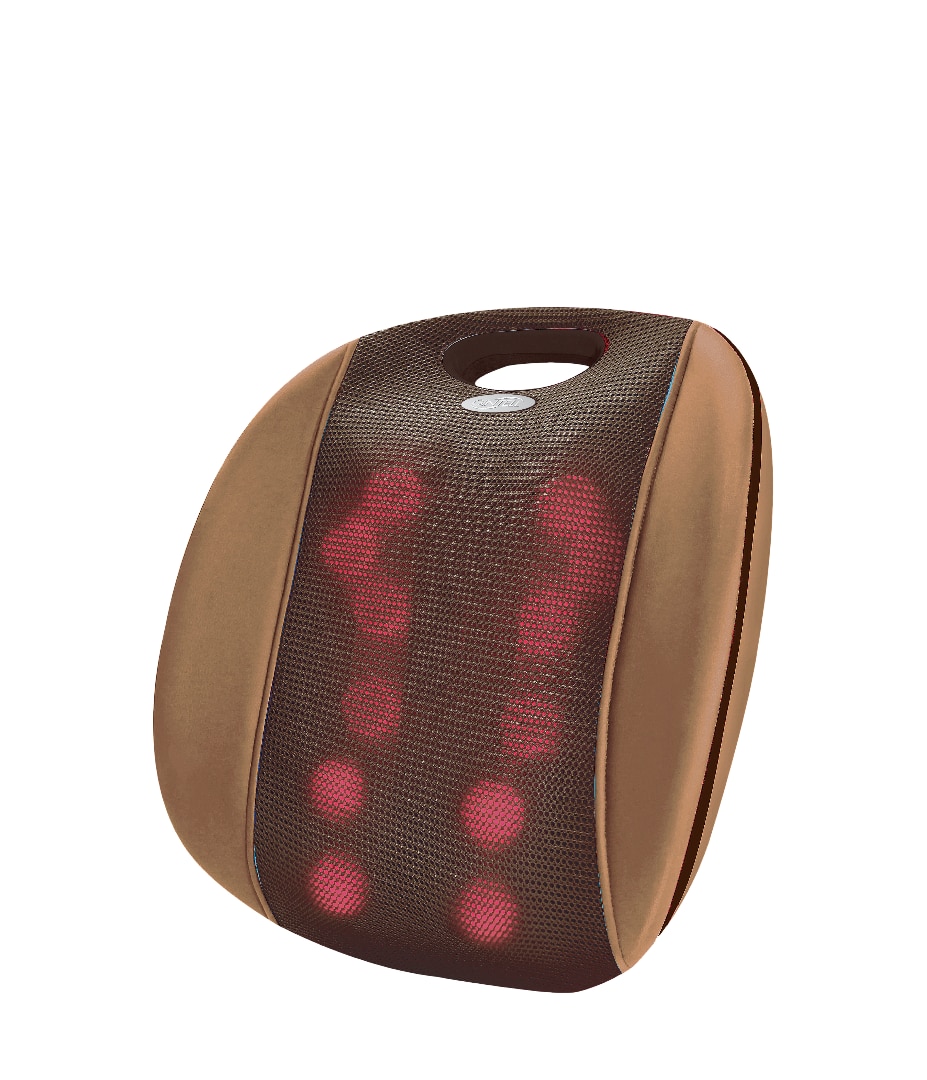 GINTELL G-Resto Massage Cushion - (coffee brown)