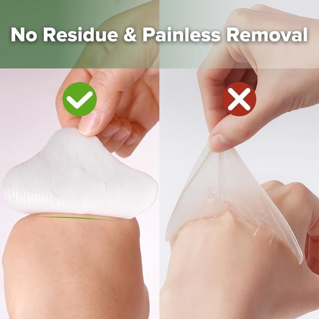 Haakaa 8pcs Hydrogel Breast Pads with Lanolin, Instant Cooling Pain Relief for Sore or Crack Nipples