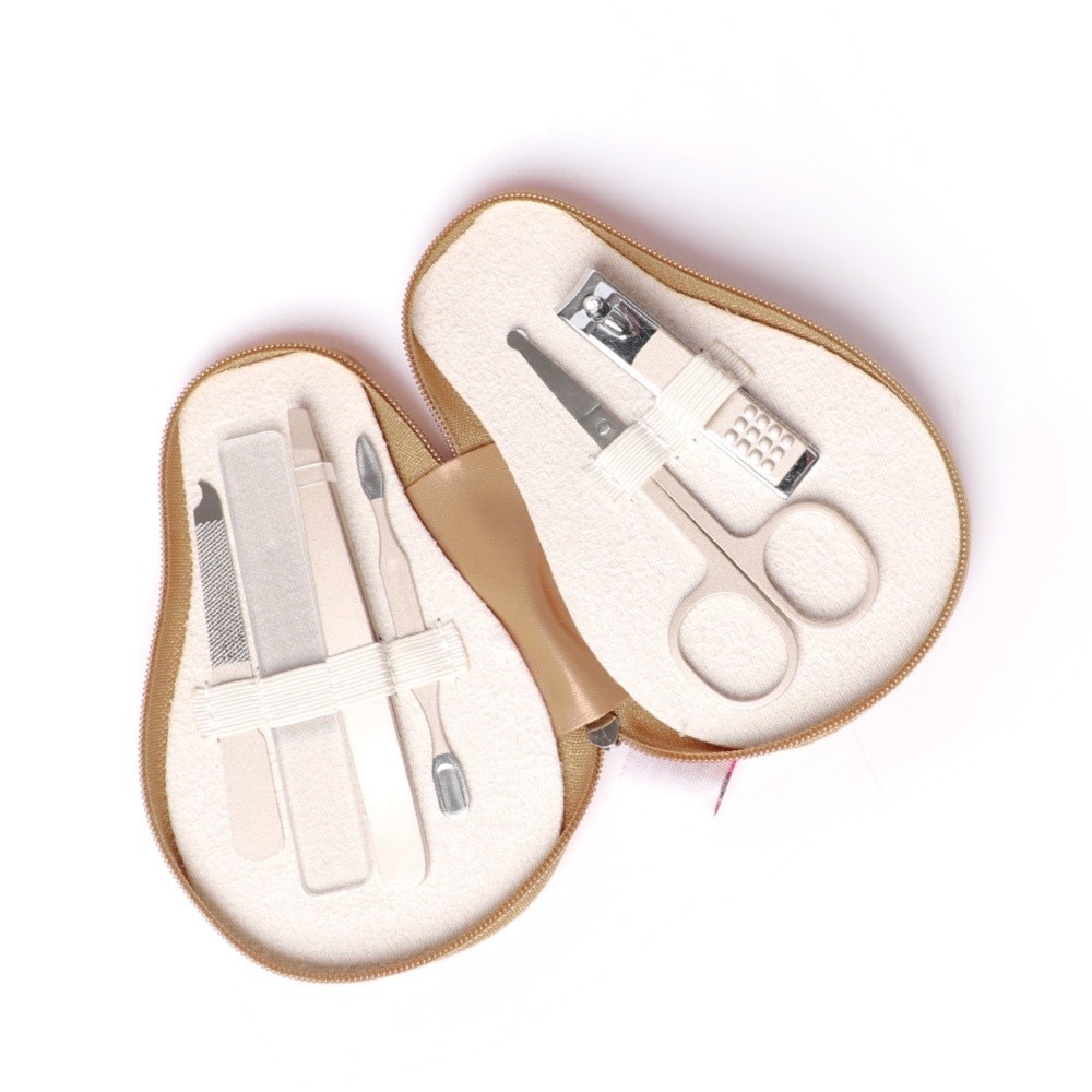 Haakaa premium 7 in 1 Pear-fect Manicure Kit Set - Lemon Yellow