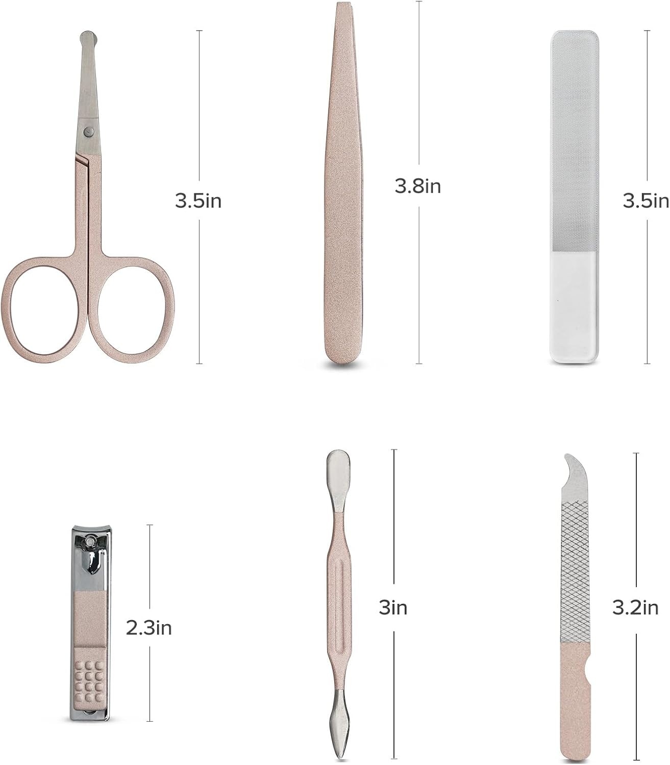 Haakaa premium 7 in 1 Pear-fect Manicure Kit Set - Lemon Yellow