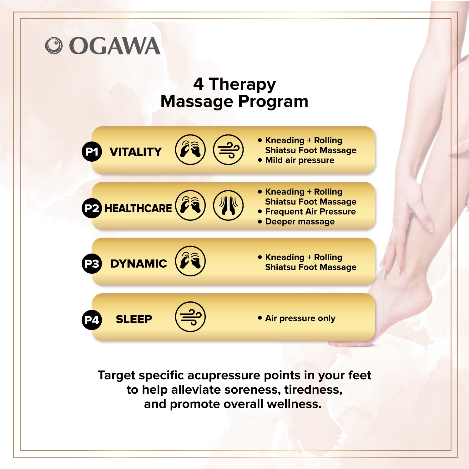 Ogawa iReflex Foot Massager