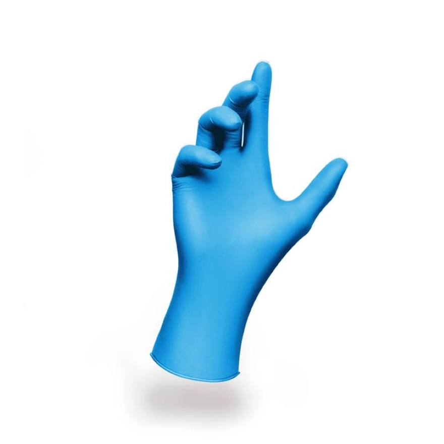 Top Glove Nitrile Examination Powder Free Glove Blue, M