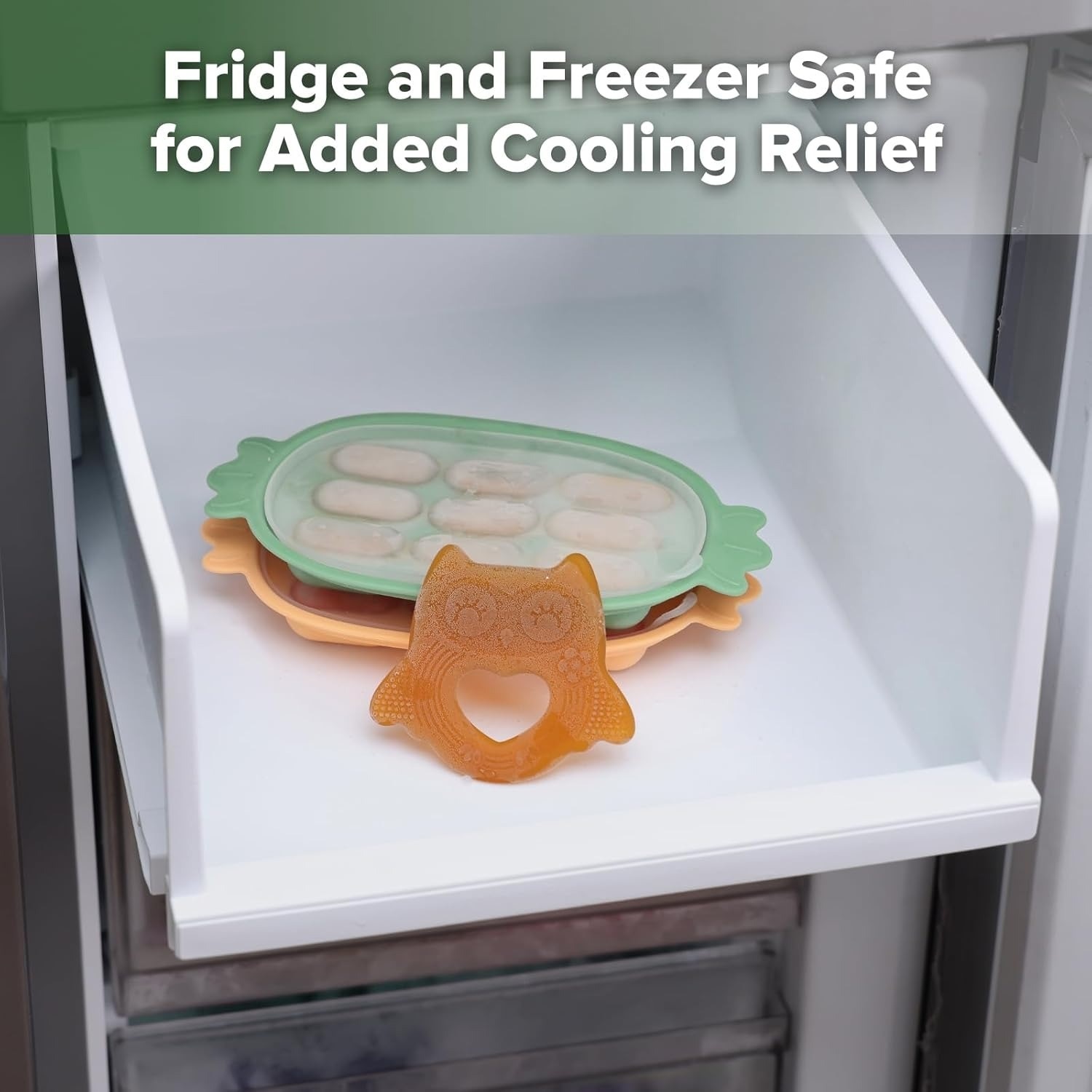 Haakaa Silicone Owl Teether - Smiling Owl 