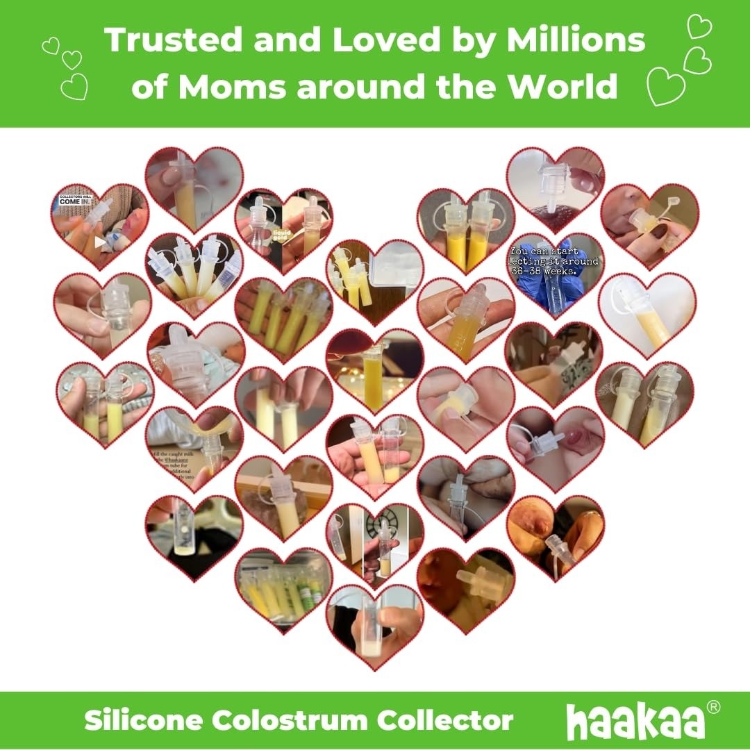 HaaKaa Silicone Colostrum Collector - Pre-steril 20ml(2pc)