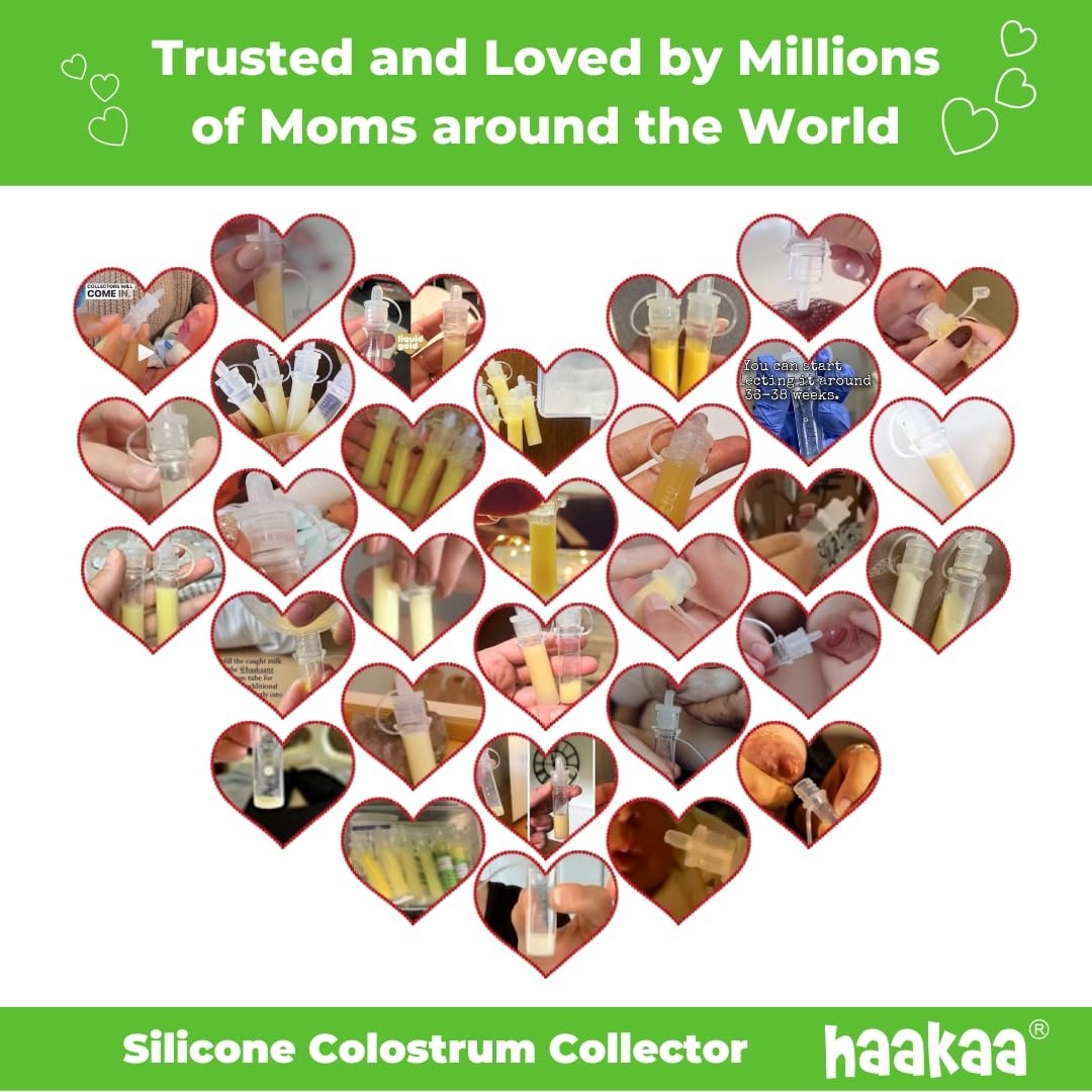 HaaKaa Silicone Colostrum Collector - Pre-steril 4ml (2pc)