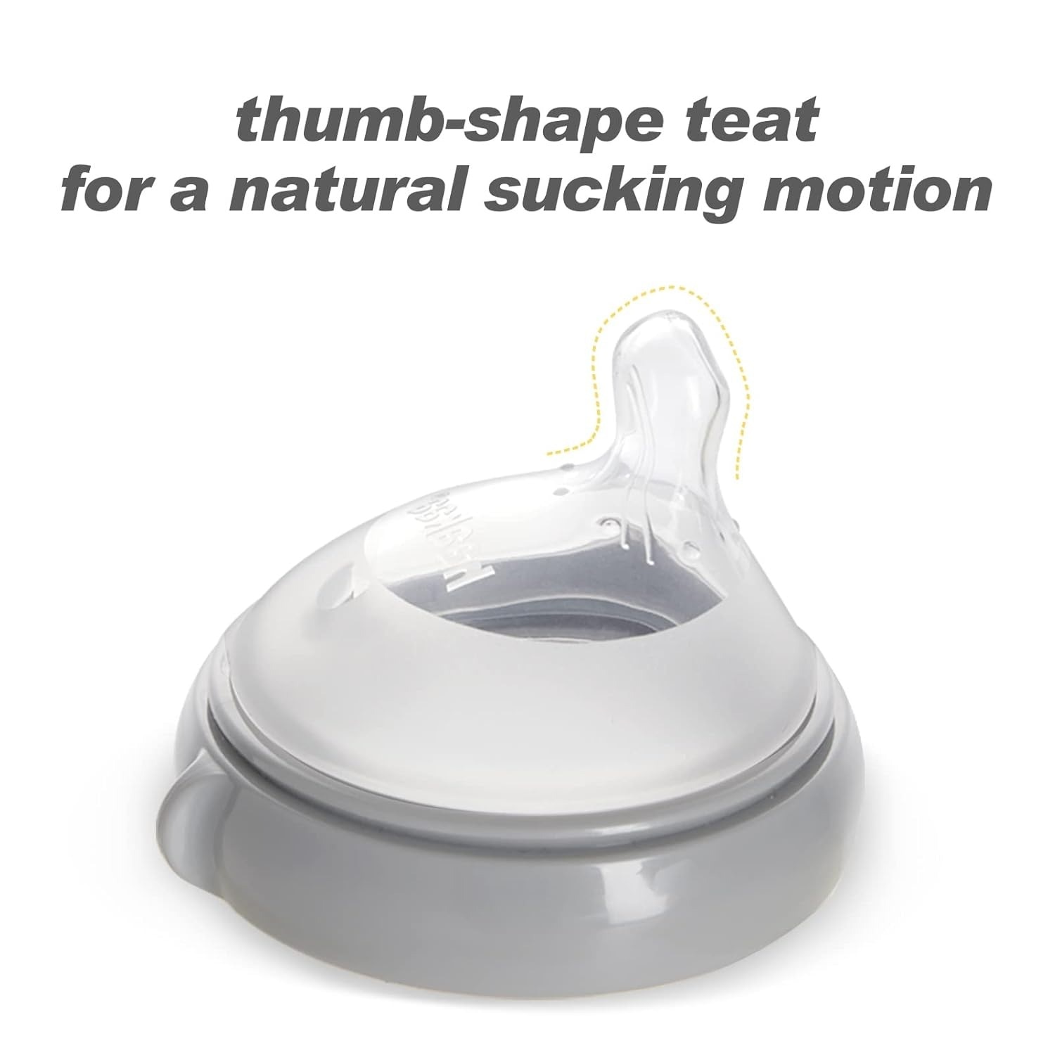 Haakaa Gen 3 Silicone Orthodontic Bottle Nipple (Slow Flow) - 2pcs