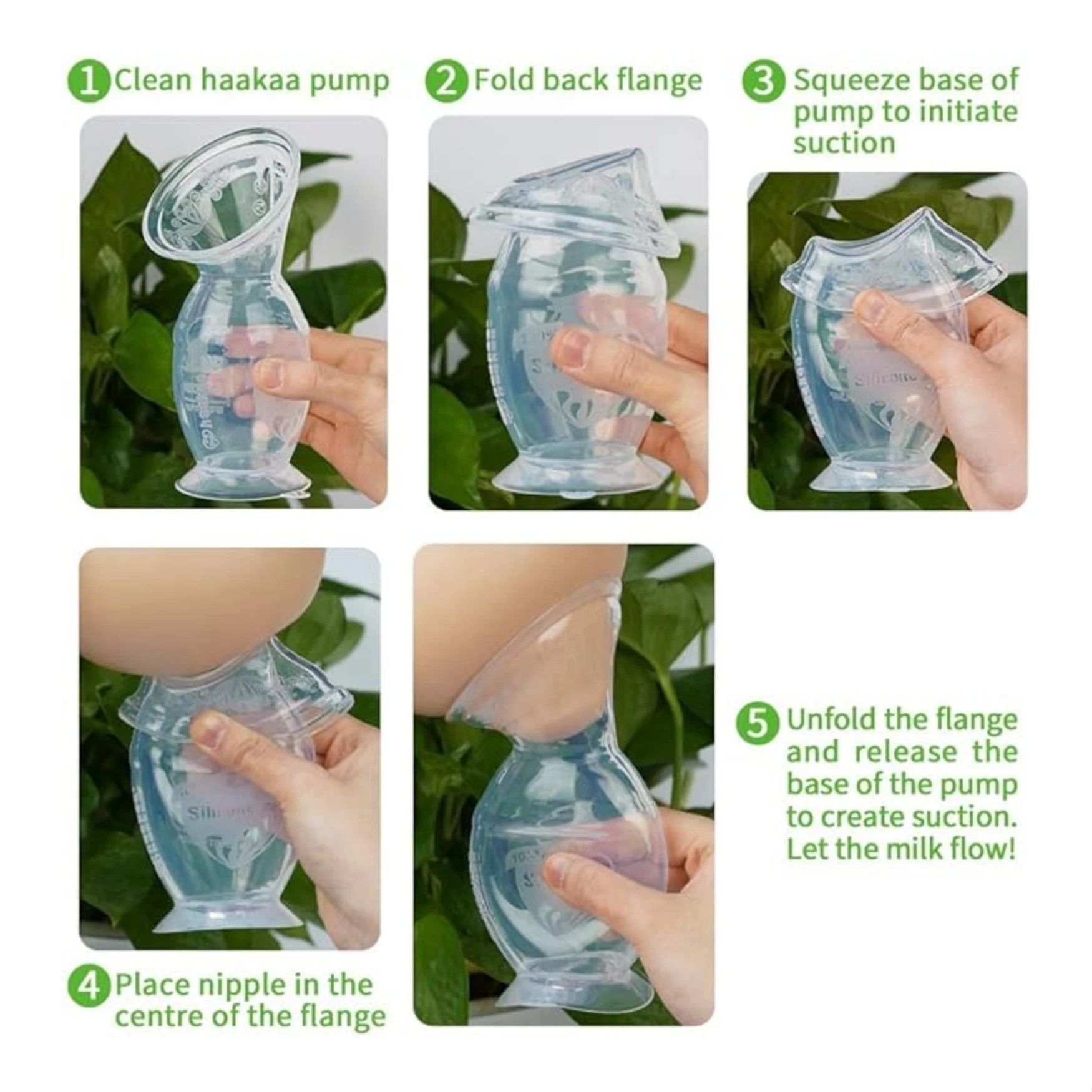 Gen 2 Silicone Breast Pump - 100ML Combo