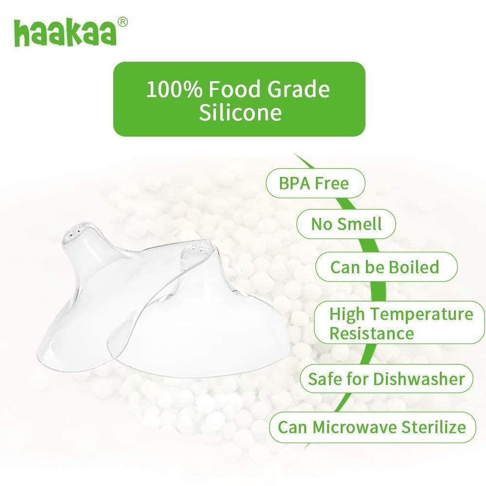 HaaKaa Silicone Nipple Shield - 2 pcs (18mm)