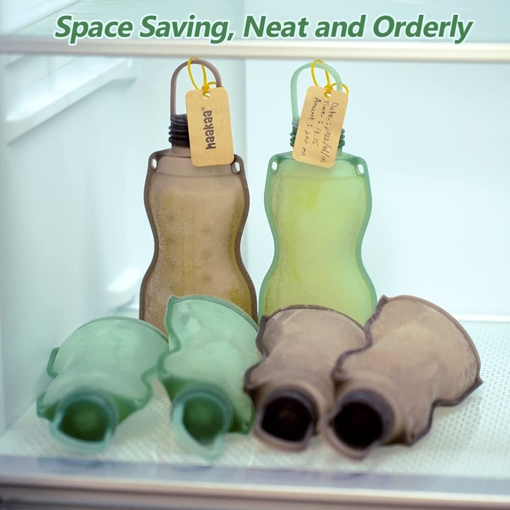 Haakaa Silicone Breast Milk Storage Bag - Single (1pcs)