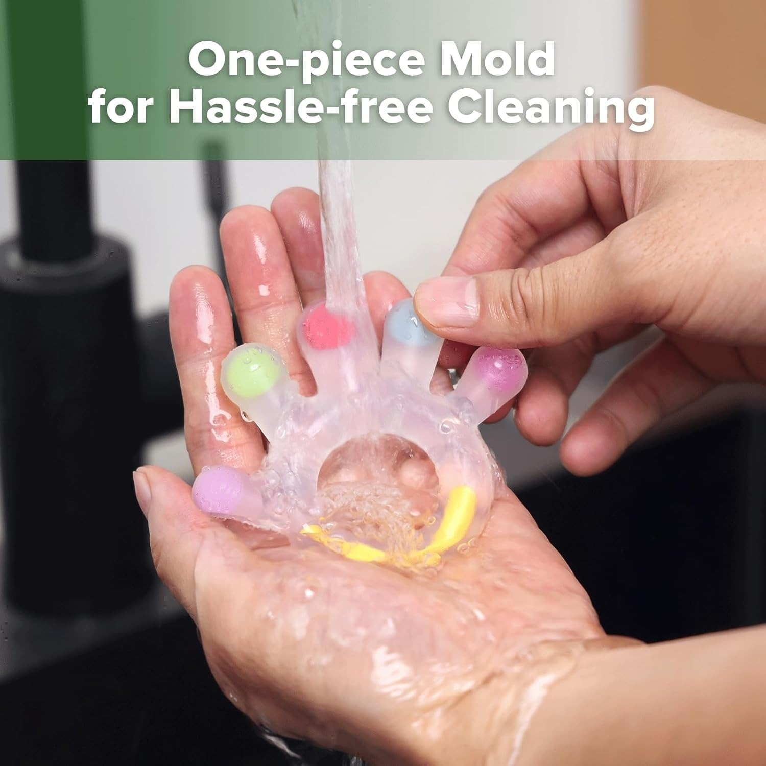 Haakaa Silicone Dinky Digits Palm Teether Soothing Teething