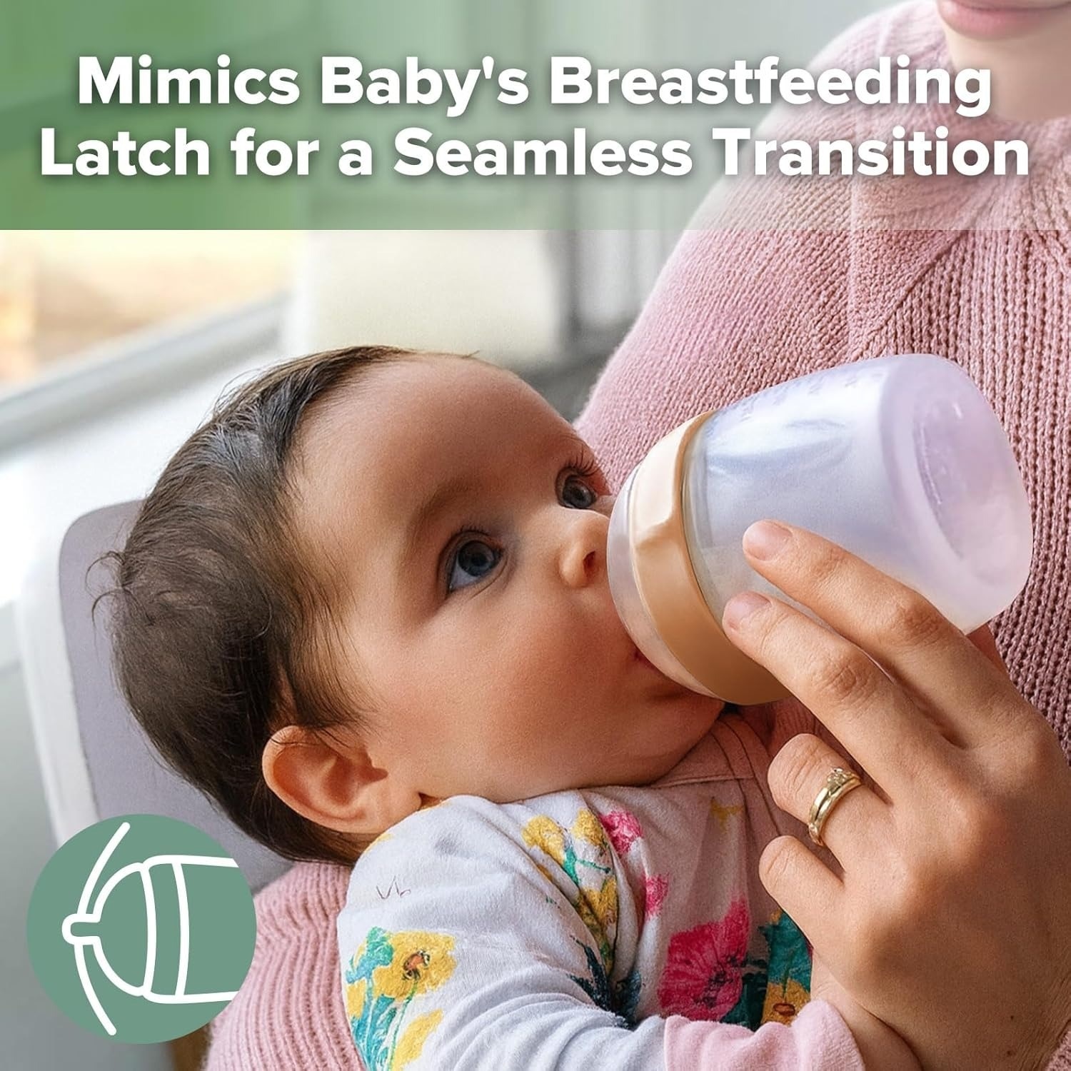 Haakaa GEN 3 Silicone Baby Bottle 160ML - Grey