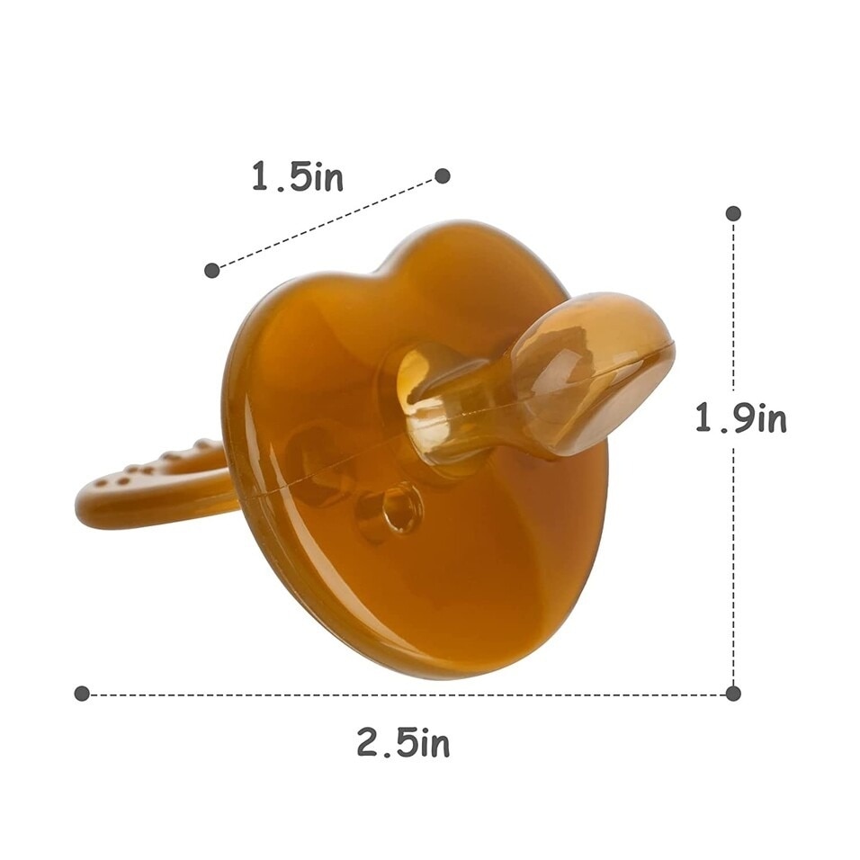 HaaKaa Silicone Pacifier - Amber (3 Months+)