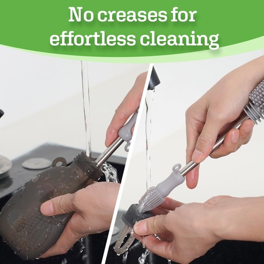 HaaKaa Happii Bear Silicone Breast Milk Storage Bag - Happii Bear Set (2pcs)