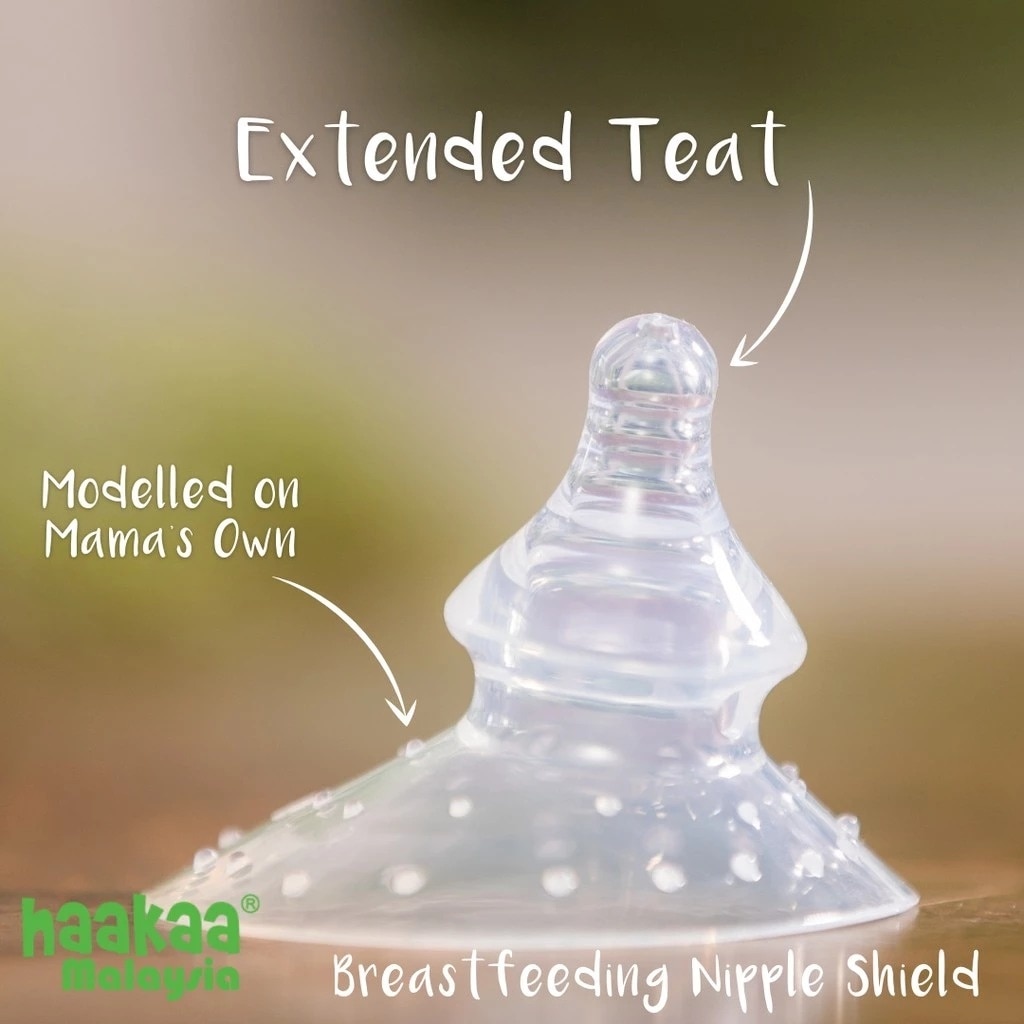 HaaKaa Breastfeeding Nipple Shield – Nipple Teat(Round Teat)