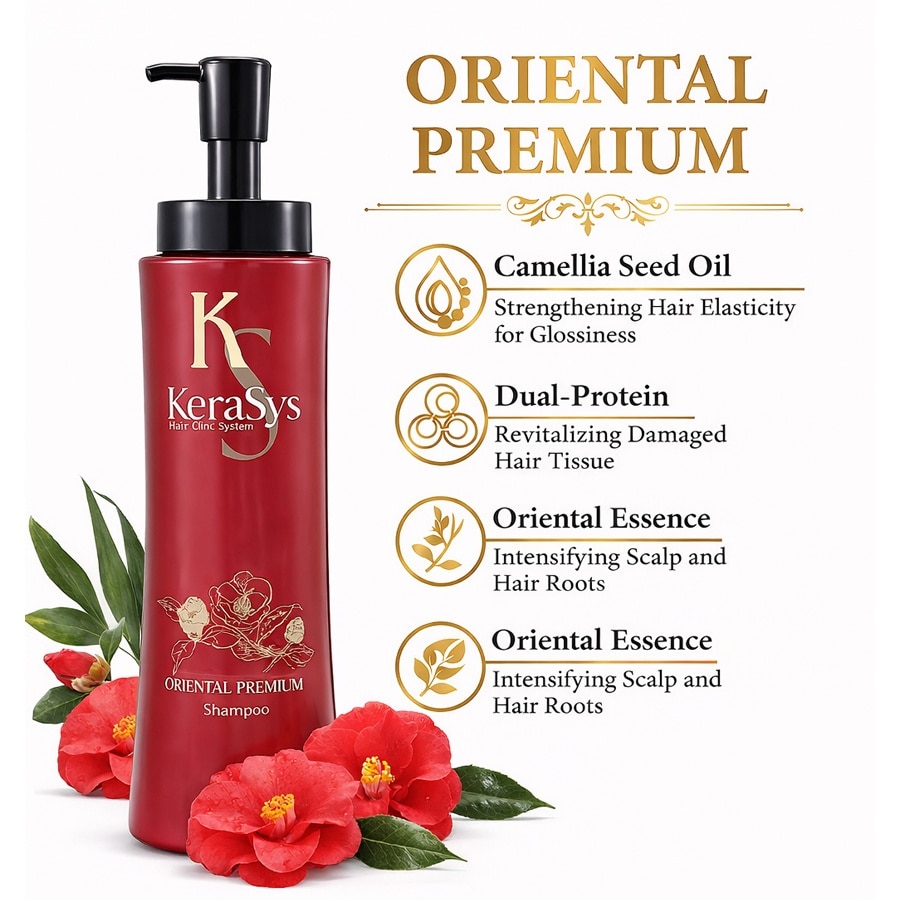 Kerasys Oriental Premium Shampoo (600ml)