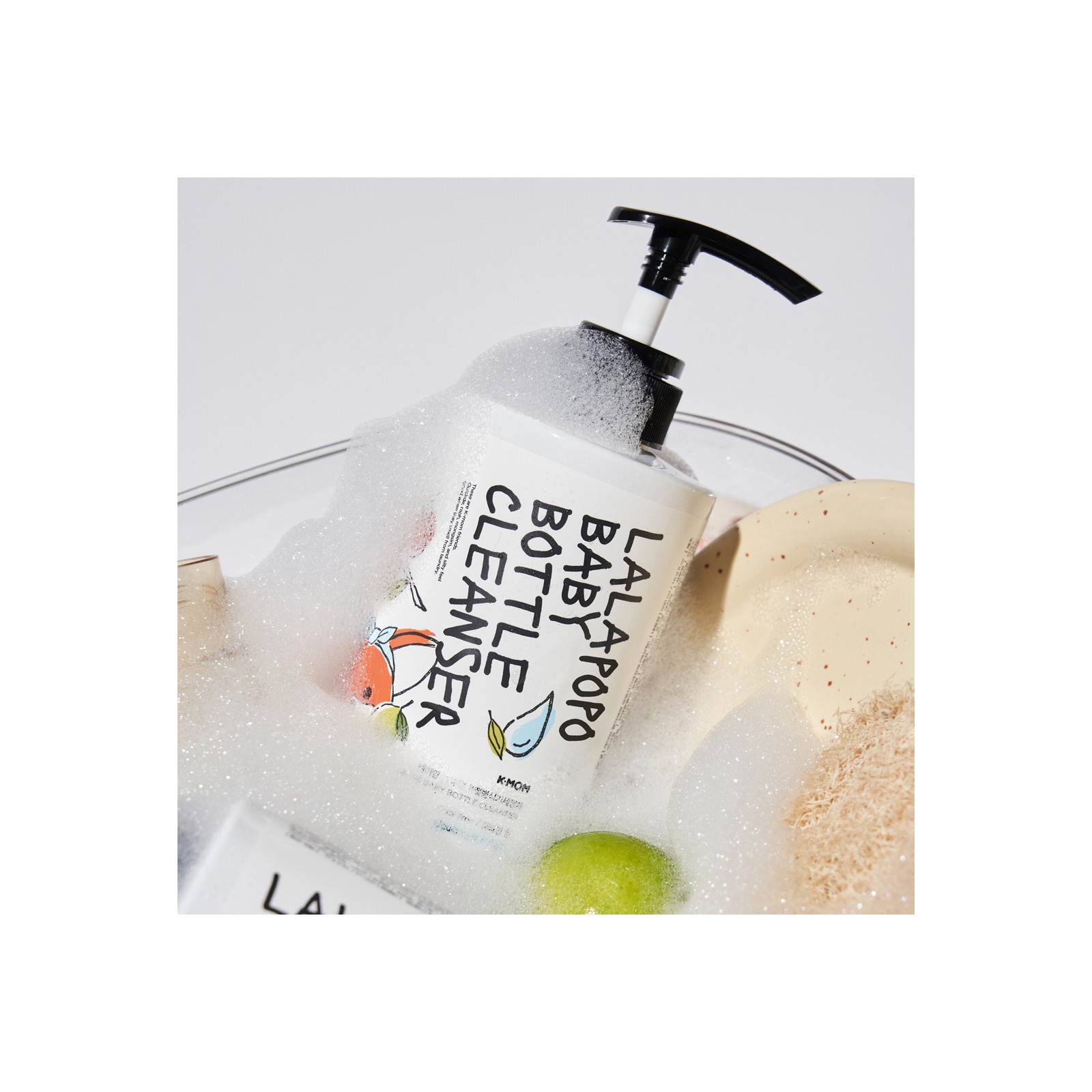 K Mom Lalapopo Baby Bottle Cleanser Liquid 500ML image